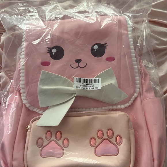 Miss Misa Limited Edition pink backpack in new condition.Dimensions are 19x17.5 - Picture 1 of 2